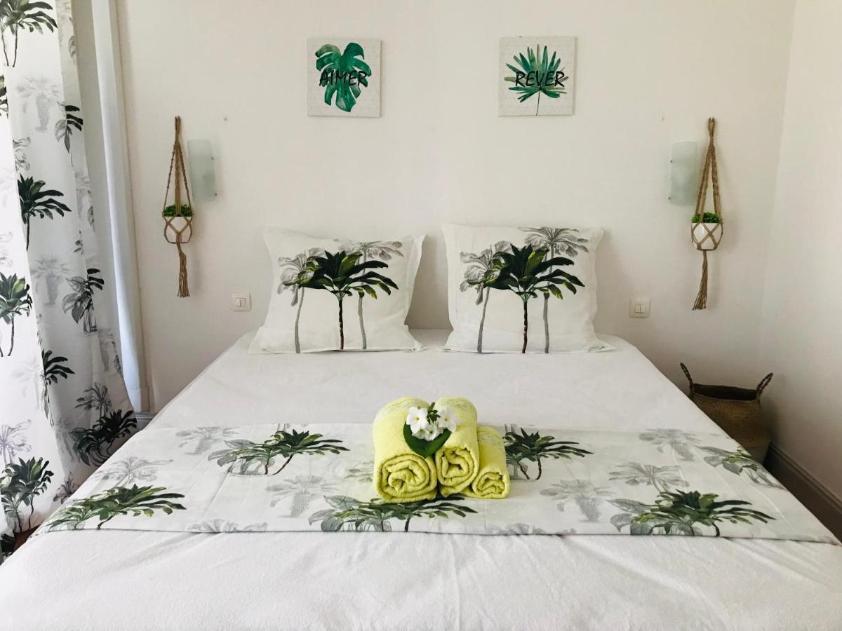 Coeur Tiare Studio Lounge Piscine Plage Cocotiers سانت فرانسوا المظهر الخارجي الصورة